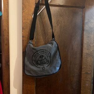 Hunger games Charcoal and Black Messenger Bag